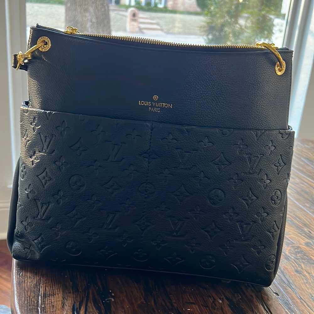 Black handbag